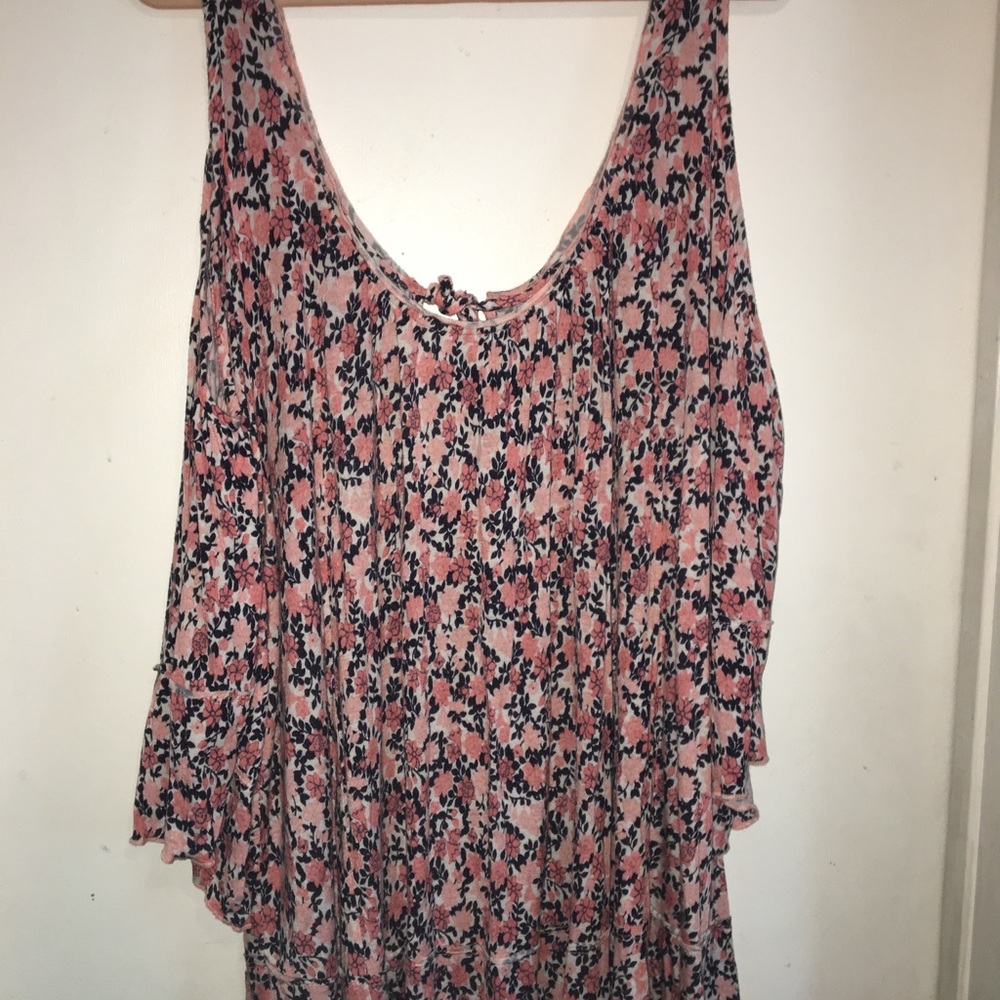 Torrid Floral Cold Shoulder Top